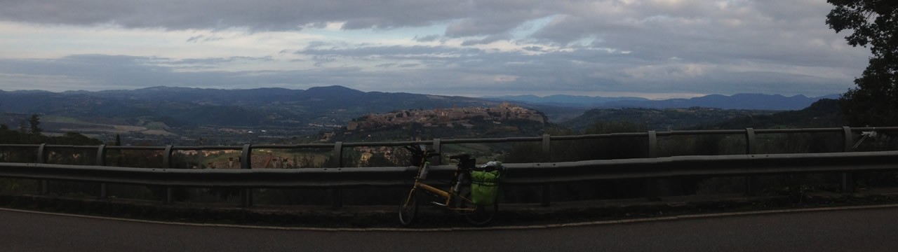 Italy Bike Trip - Day 3: Roma - Orvieto.