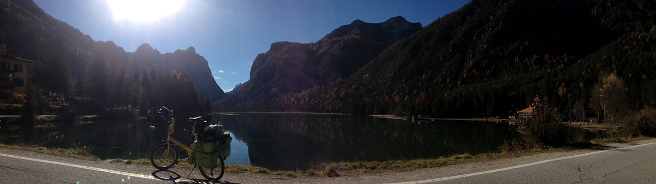 Bike Trip Italy - Day 10: Leaving Cortina D´Ampezzo, heading to Bolzano.